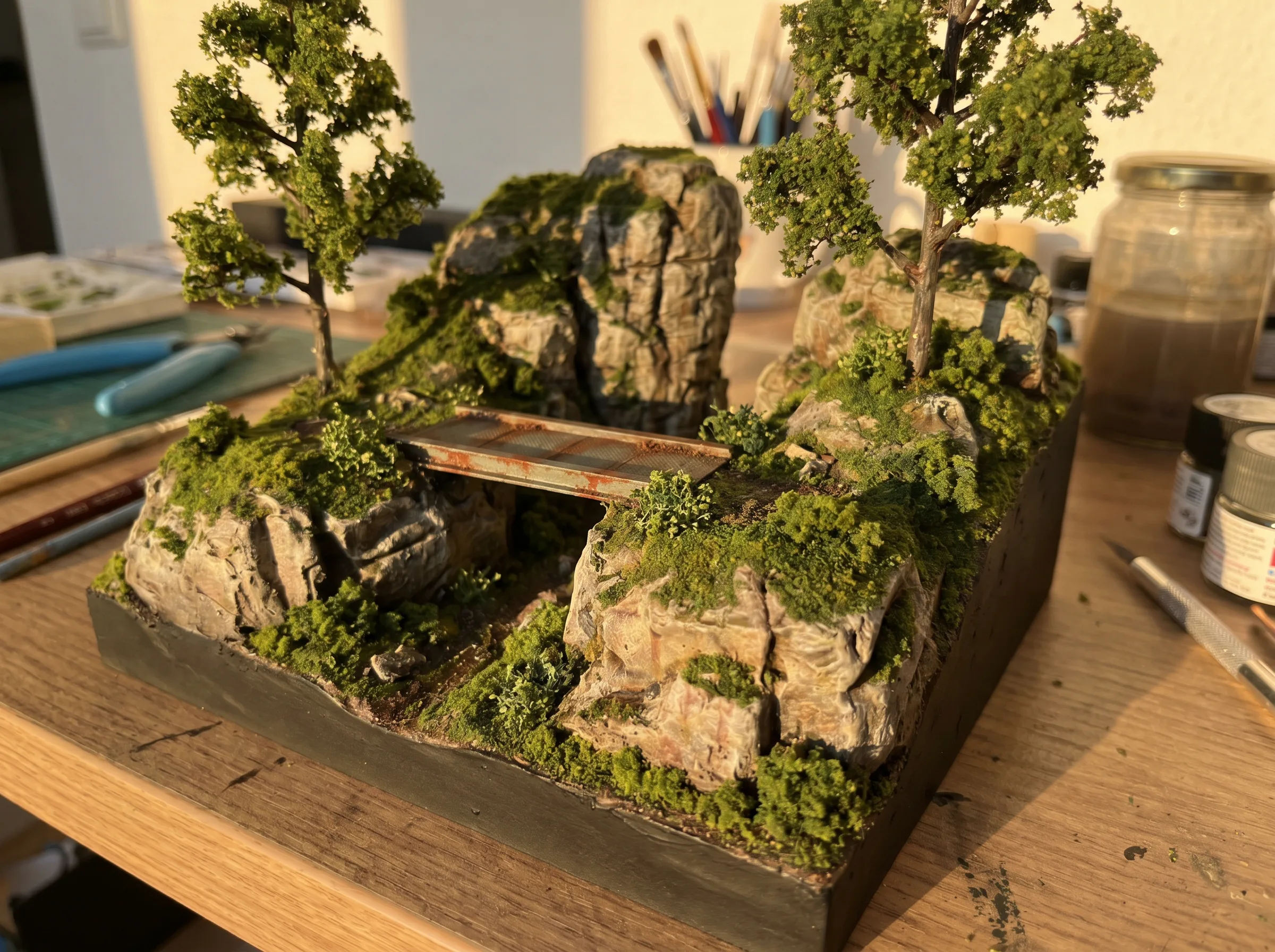 阶‌段5‍：最终植被覆盖与水景
